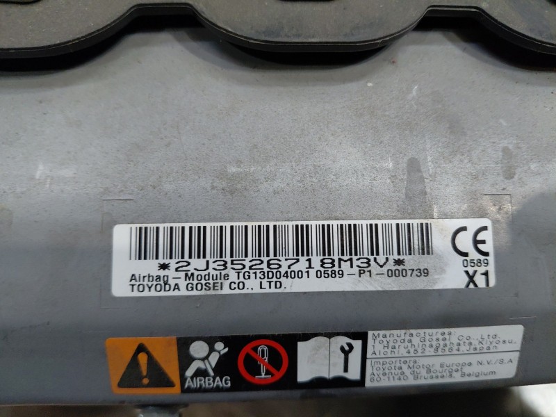 Recambio de kit airbag para toyota c-hr hybrid referencia OEM IAM   