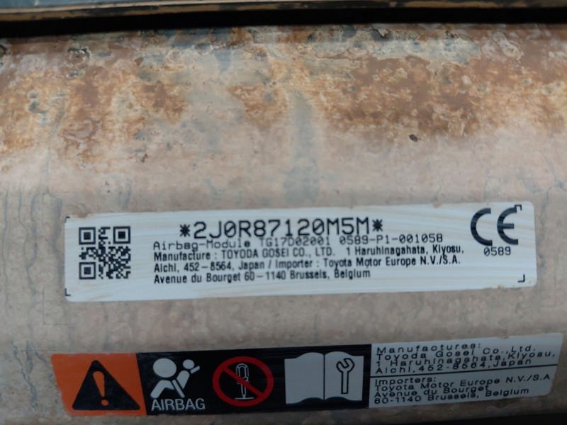 Recambio de kit airbag para toyota corolla touring sports (e21) hybrid referencia OEM IAM 5540002120C0  