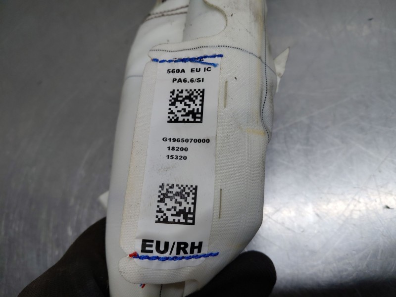 Recambio de airbag cortina delantero derecho para toyota c-hr hybrid referencia OEM IAM   