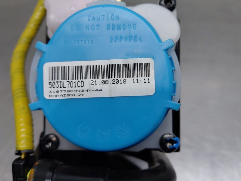 Recambio de cinturon seguridad trasero derecho para toyota c-hr hybrid referencia OEM IAM   