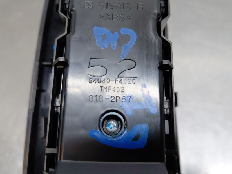 Recambio de mando elevalunas delantero izquierdo para toyota c-hr hybrid referencia OEM IAM   