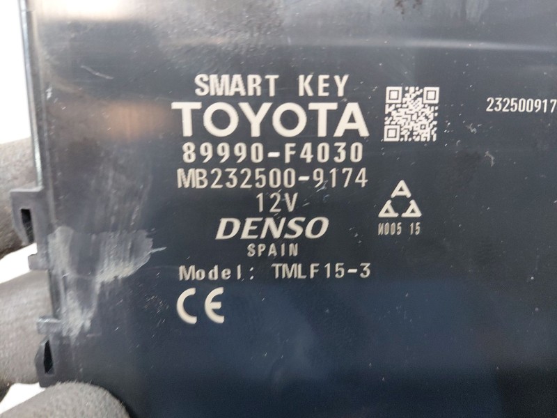 Recambio de modulo electronico para toyota c-hr hybrid referencia OEM IAM 89990-F4030  