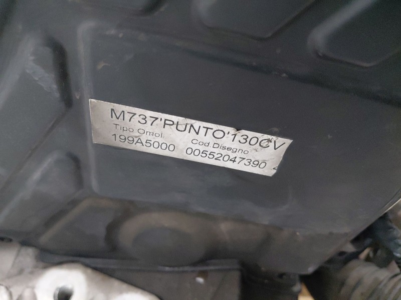 Recambio de motor completo para fiat grande punto (199_) 1.9 d multijet referencia OEM IAM 4840327 M737 