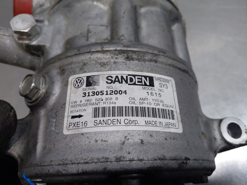 Recambio de compresor aire acondicionado para volkswagen tiguan (5n1) advance referencia OEM IAM   