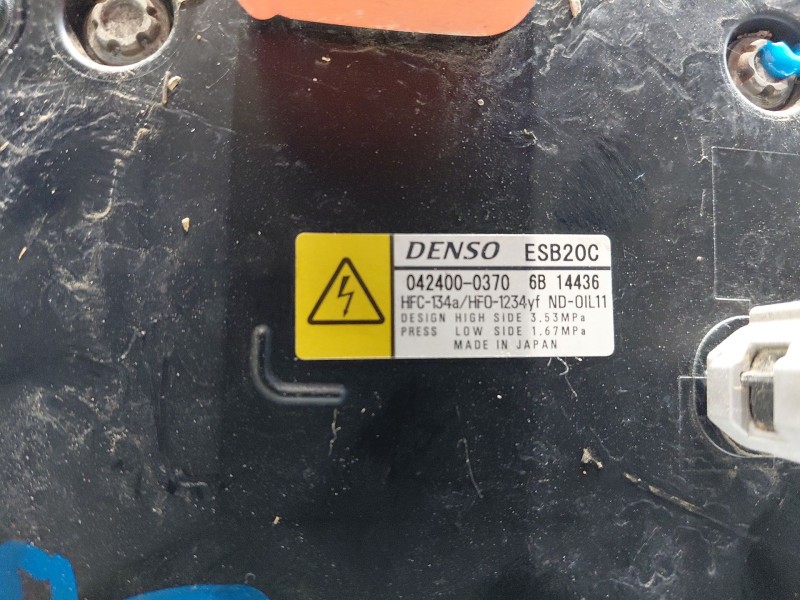 Recambio de compresor aire acondicionado para toyota c-hr hybrid referencia OEM IAM   