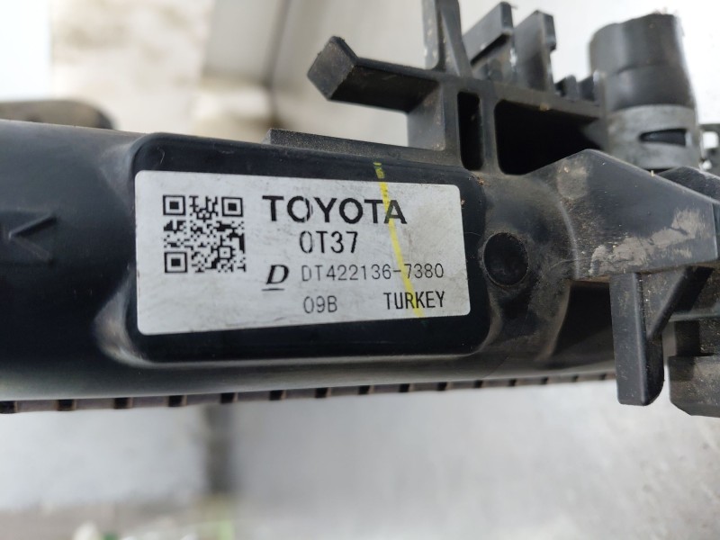 Recambio de radiador agua para toyota c-hr hybrid referencia OEM IAM   