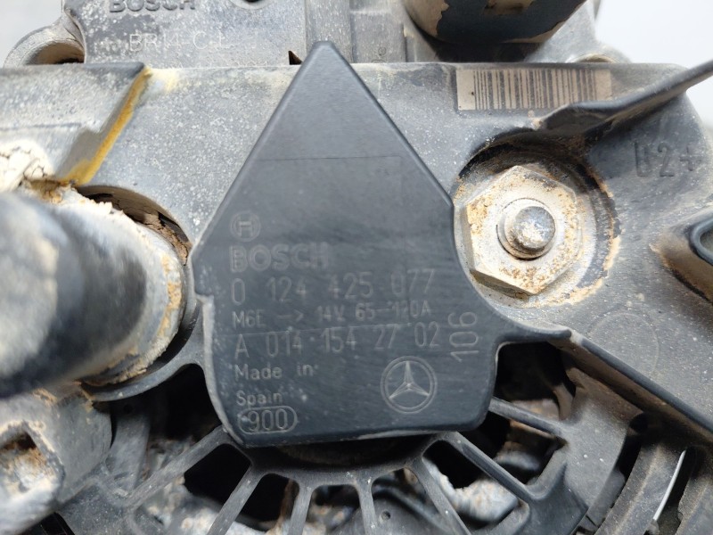 Recambio de alternador para mercedes-benz vito / mixto furgoneta (w639) 110 cdi (639.601, 639.603, 639.605) referencia OEM IAM A