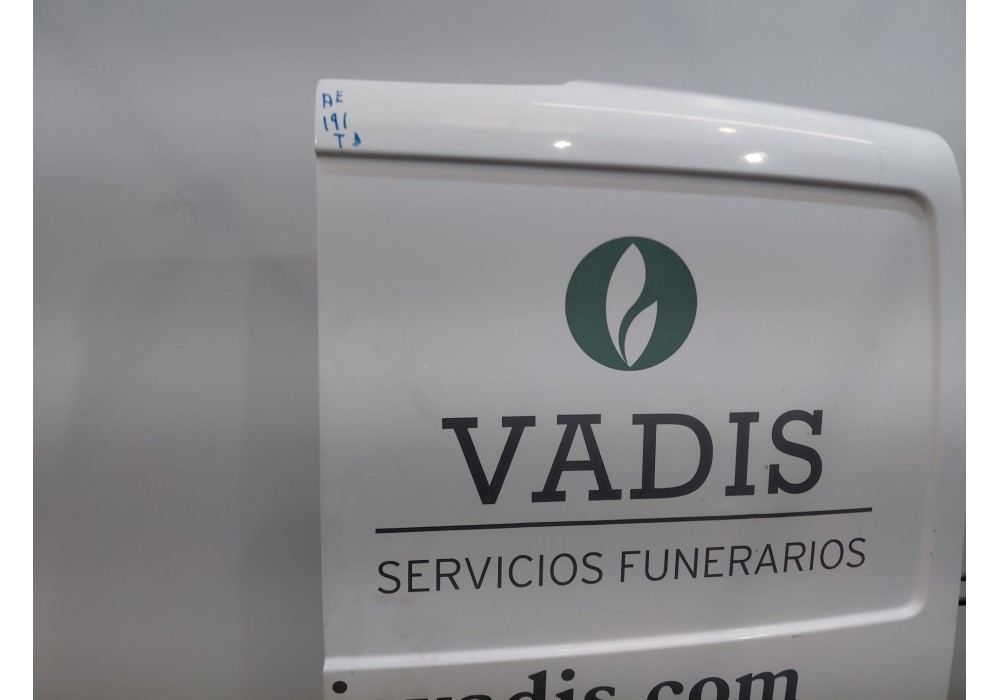 Recambio de puerta trasera derecha para mercedes-benz vito / mixto furgoneta (w639) 110 cdi (639.601, 639.603, 639.605) referenc
