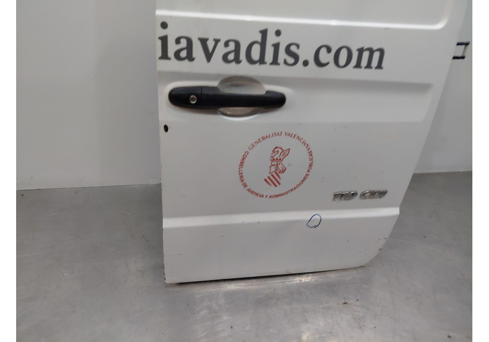 Recambio de puerta trasera derecha para mercedes-benz vito / mixto furgoneta (w639) 110 cdi (639.601, 639.603, 639.605) referenc