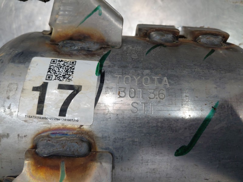 Recambio de catalizador para toyota c-hr hybrid referencia OEM IAM   