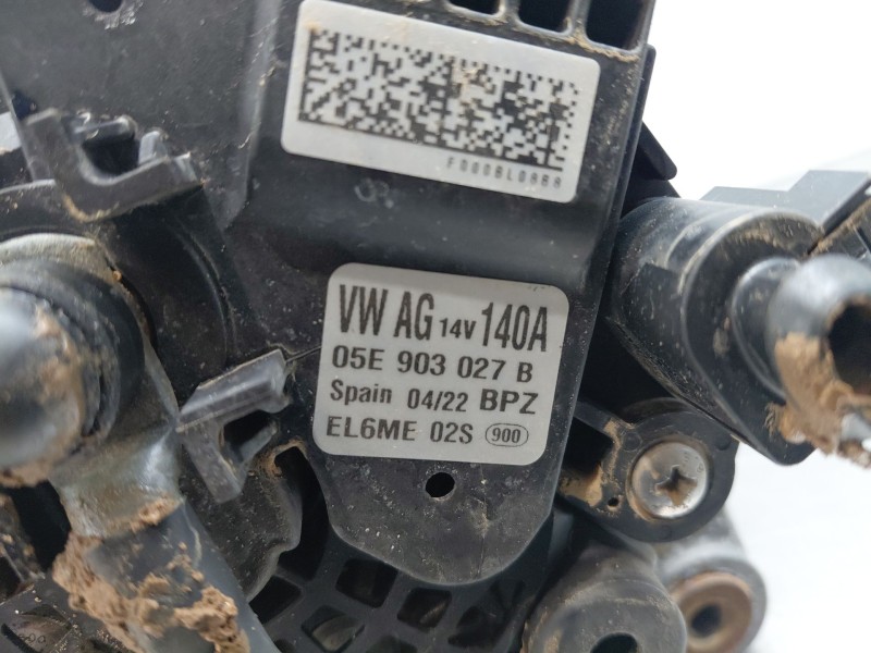 Recambio de alternador para volkswagen polo life referencia OEM IAM   