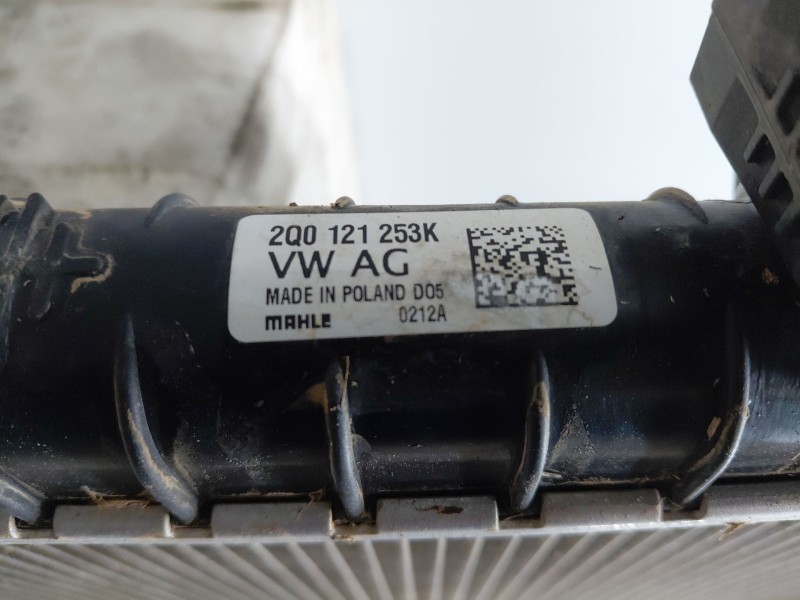 Recambio de radiador agua para volkswagen polo life referencia OEM IAM   