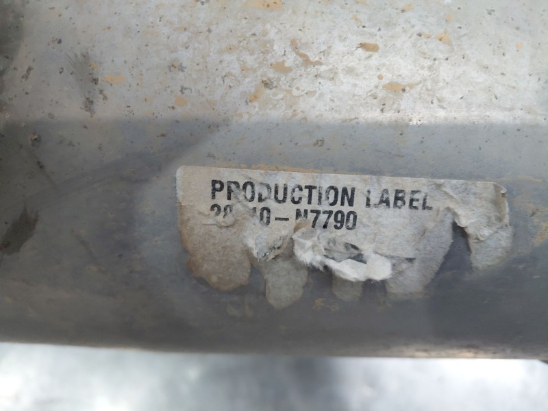 Recambio de silenciador trasero para hyundai tucson tecno sky referencia OEM IAM 28710N7790  