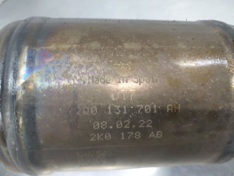 Recambio de catalizador para volkswagen polo life referencia OEM IAM   