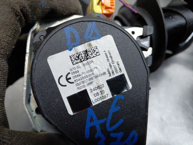 Recambio de kit airbag para mercedes-benz sprinter iii furgón fwd kl3a4 referencia OEM IAM   