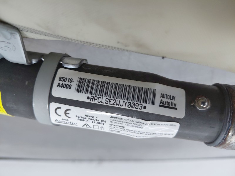 Recambio de airbag cortina delantero izquierdo para kia carens ( ) drive referencia OEM IAM   