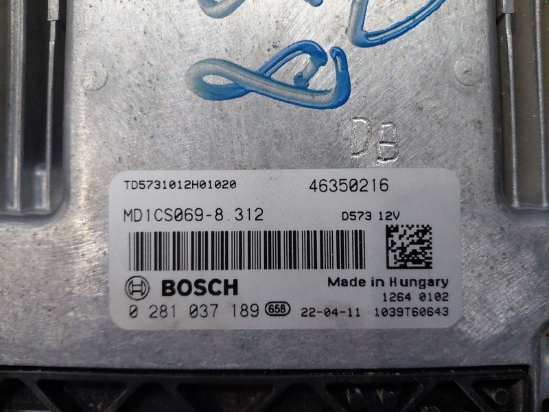 Recambio de centralita motor uce para fiat ducato furgón multijet referencia OEM IAM   
