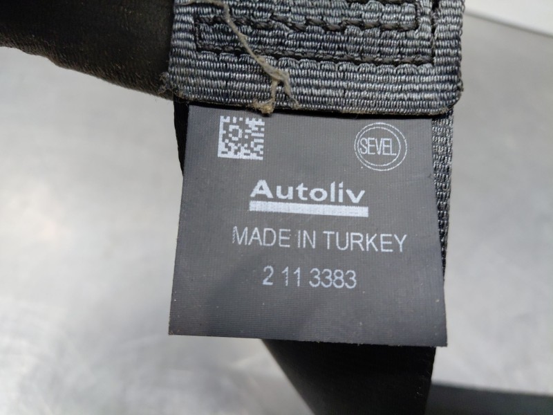 Recambio de cinturon seguridad delantero derecho para fiat ducato furgón multijet referencia OEM IAM   