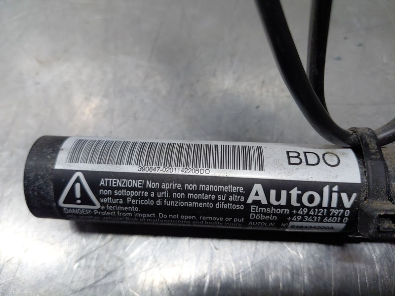 Recambio de pretensor airbag izquierdo para fiat ducato furgón multijet referencia OEM IAM   