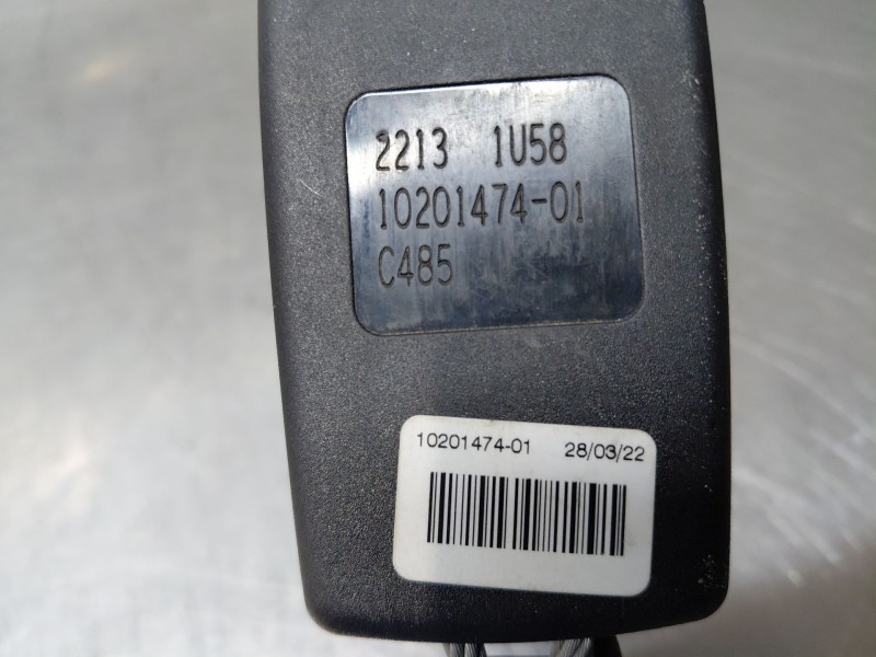 Recambio de enganche del cinturon delantero izq para fiat ducato furgón multijet referencia OEM IAM   