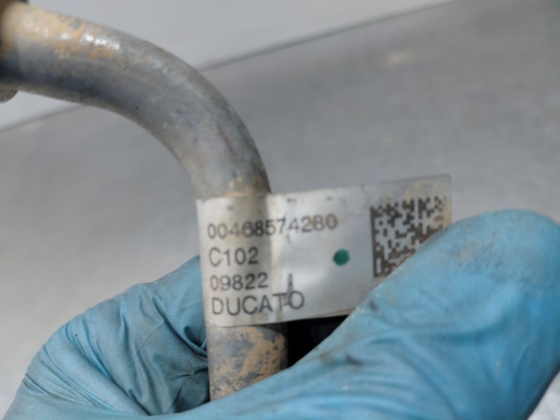 Recambio de tubos aire acondicionado para fiat ducato furgón multijet referencia OEM IAM   