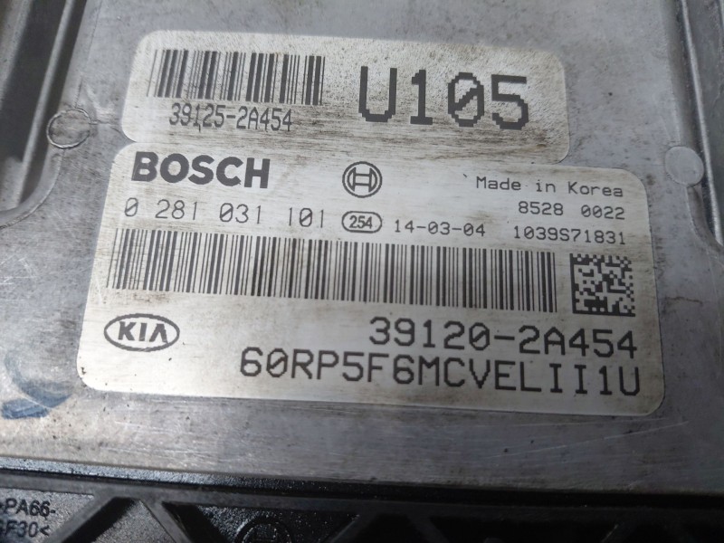 Recambio de centralita motor uce para kia carens ( ) drive referencia OEM IAM   