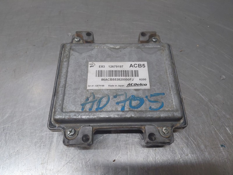 Recambio de centralita motor uce para opel corsa e design referencia OEM IAM 12679197  