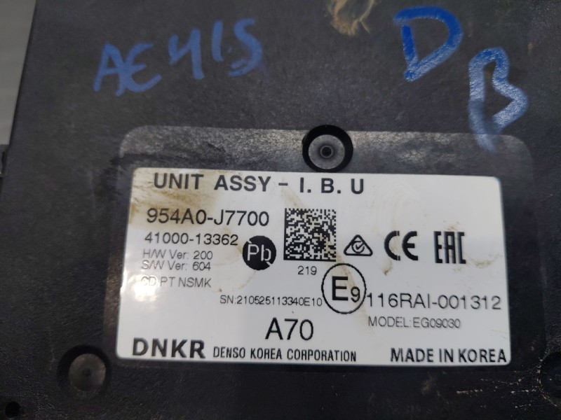 Recambio de modulo confort para kia ceed sportswagon eco dynamics referencia OEM IAM 954A0J7700  