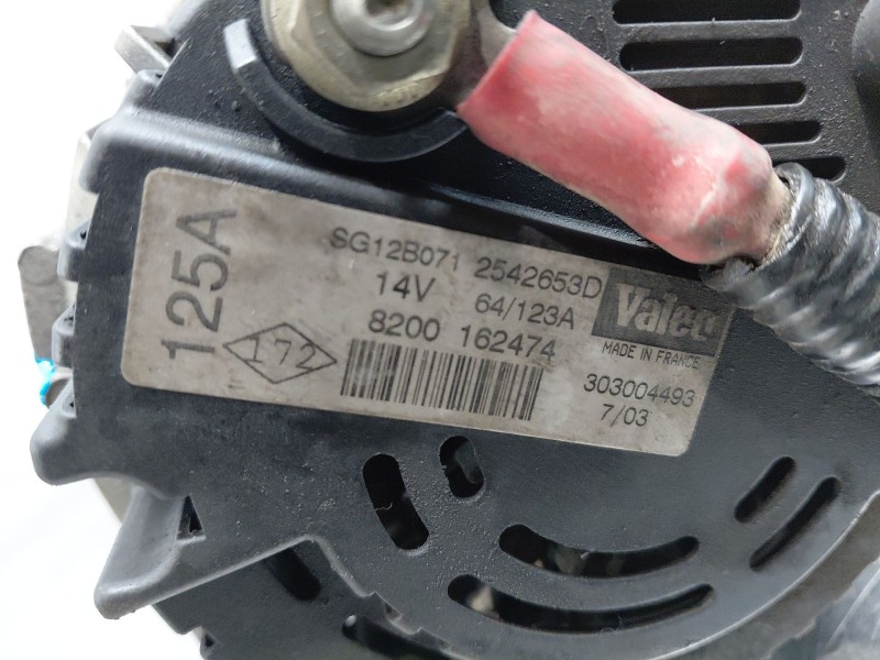 Recambio de alternador para renault laguna ii grandtour (kg0/1_) 1.9 dci (kg0g) referencia OEM IAM   