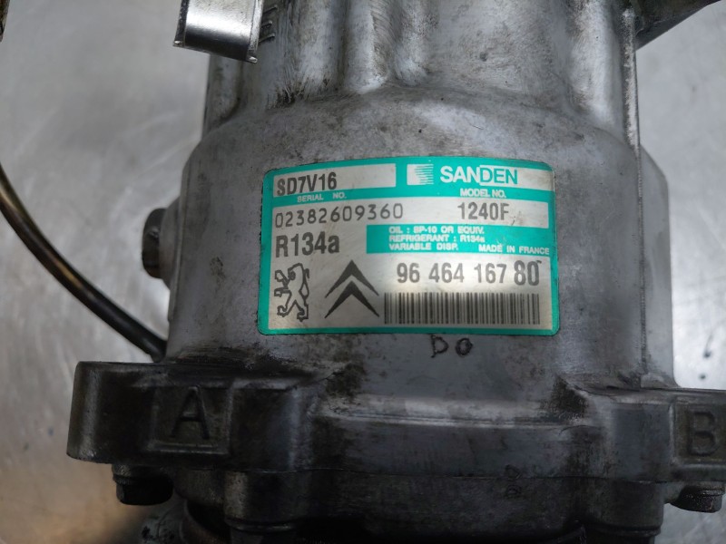 Recambio de compresor aire acondicionado para peugeot 607 (9d, 9u) 2.2 hdi referencia OEM IAM   