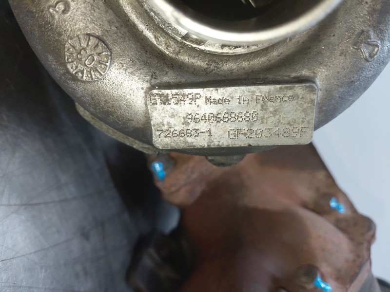 Recambio de turbocompresor para peugeot 607 (9d, 9u) 2.2 hdi referencia OEM IAM   