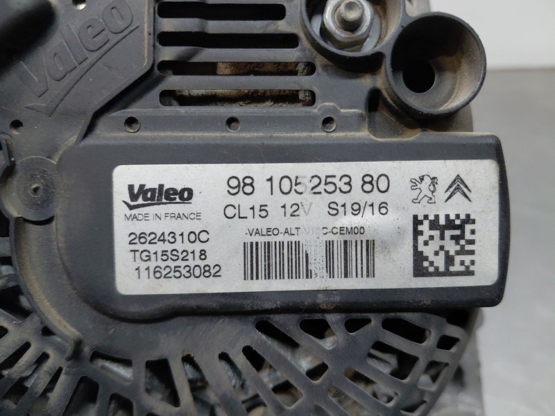 Recambio de alternador para citroën c4 ii (nc_) 1.6 bluehdi 100 referencia OEM IAM   