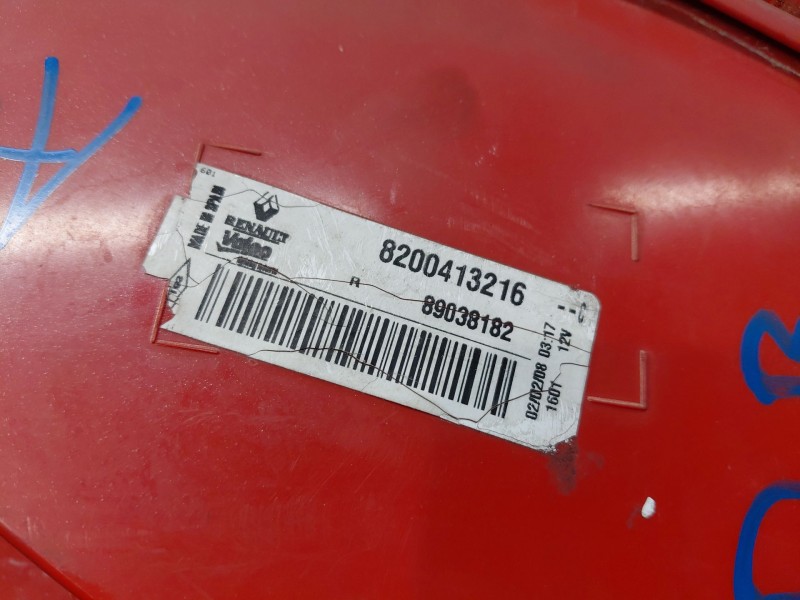 Recambio de piloto trasero derecho para renault megane ii berlina 5p authentique referencia OEM IAM   