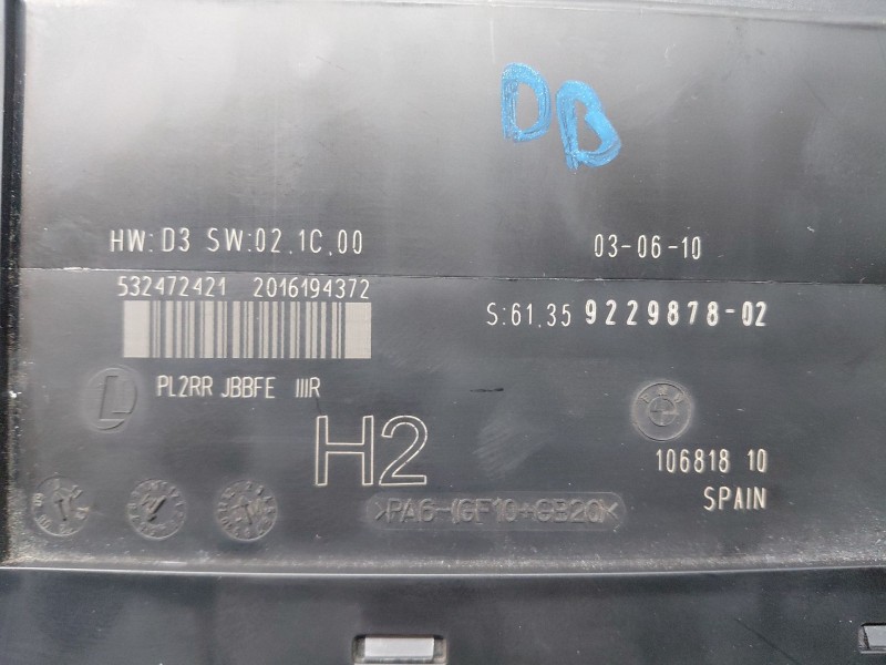 Recambio de modulo confort para bmw x1 (e84) xdrive 18 d referencia OEM IAM   