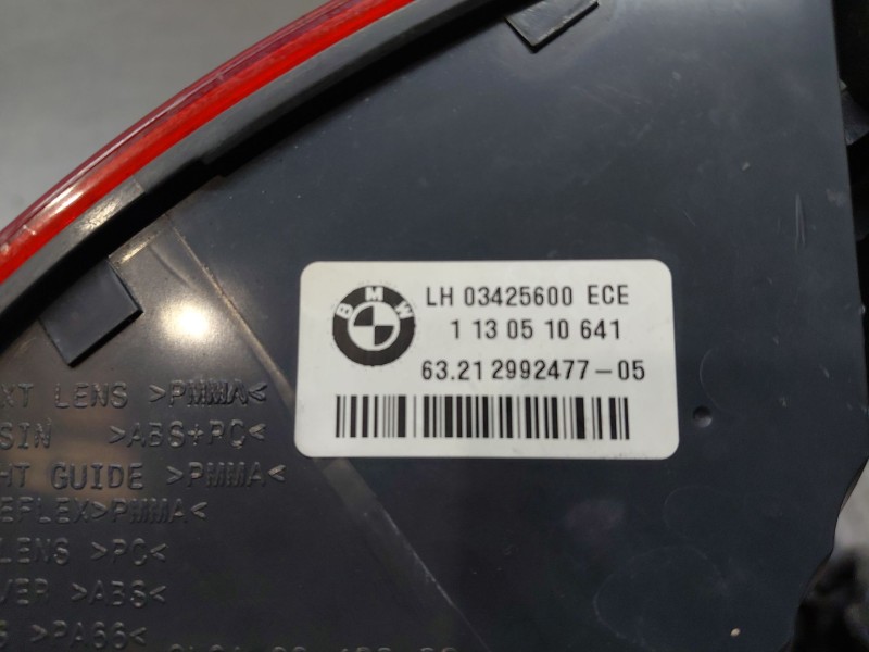 Recambio de piloto trasero izquierdo para bmw x1 (e84) xdrive 18 d referencia OEM IAM   