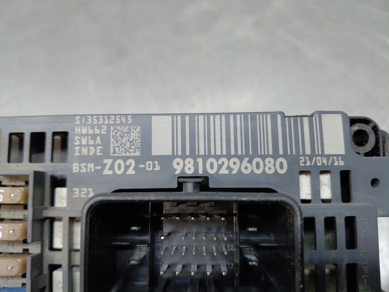 Recambio de caja reles / fusibles para citroën c4 ii (nc_) 1.6 bluehdi 100 referencia OEM IAM   