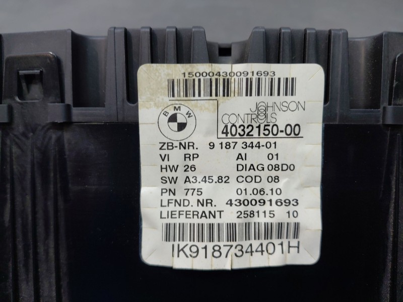 Recambio de cuadro instrumentos para bmw x1 (e84) xdrive 18 d referencia OEM IAM   