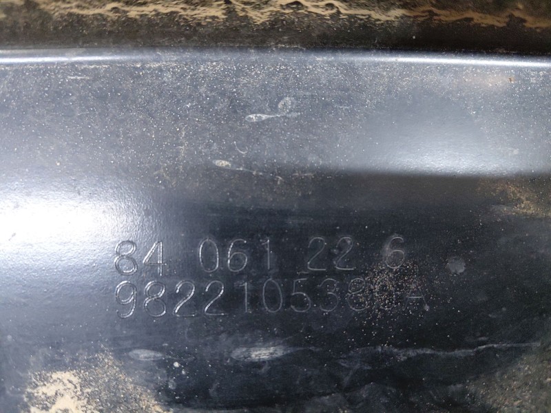 Recambio de refuerzo paragolpes trasero para peugeot rifter active pack referencia OEM IAM   