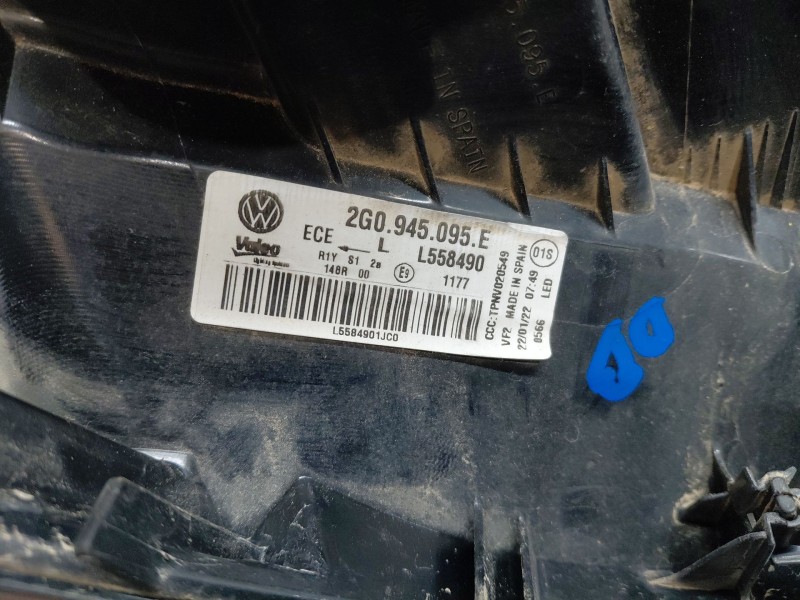 Recambio de piloto trasero izquierdo para volkswagen polo life referencia OEM IAM   