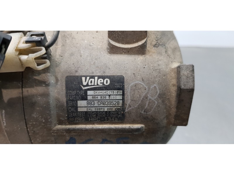 Recambio de compresor aire acondicionado para ssangyong actyon 200 xdi referencia OEM IAM 6642300111 ZXL200PG200 