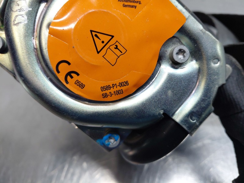 Recambio de cinturon seguridad trasero derecho para volkswagen polo life referencia OEM IAM   