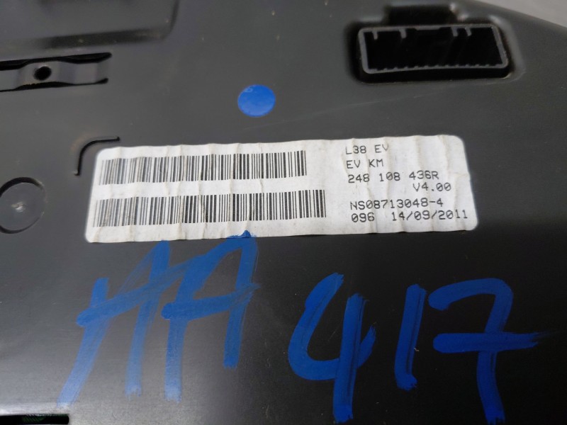 Recambio de cuadro instrumentos para renault fluence z.e. expression referencia OEM IAM   