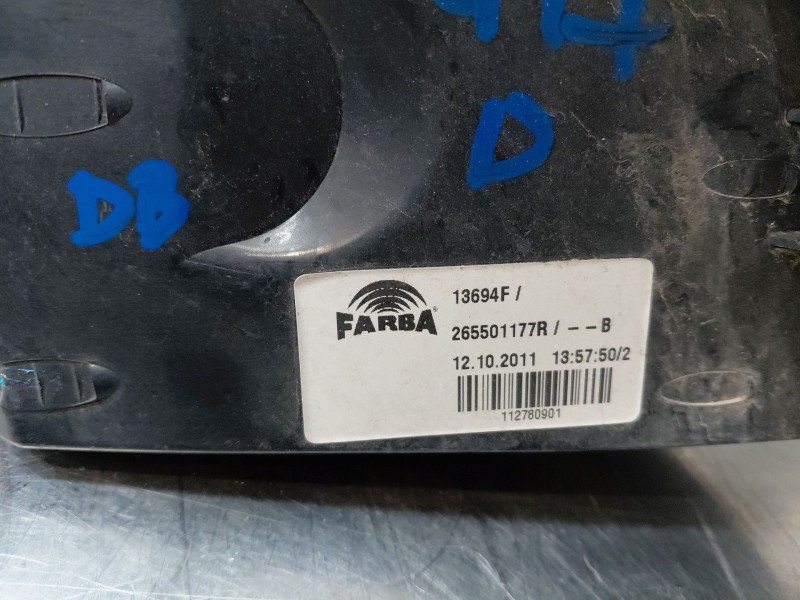 Recambio de piloto trasero derecho para renault fluence z.e. expression referencia OEM IAM   