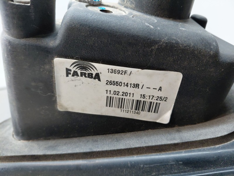 Recambio de piloto trasero derecho interior para renault fluence z.e. expression referencia OEM IAM   