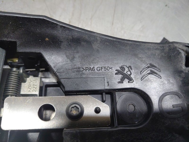 Recambio de cerradura puerta delantera izquierda para peugeot rifter active pack referencia OEM IAM   