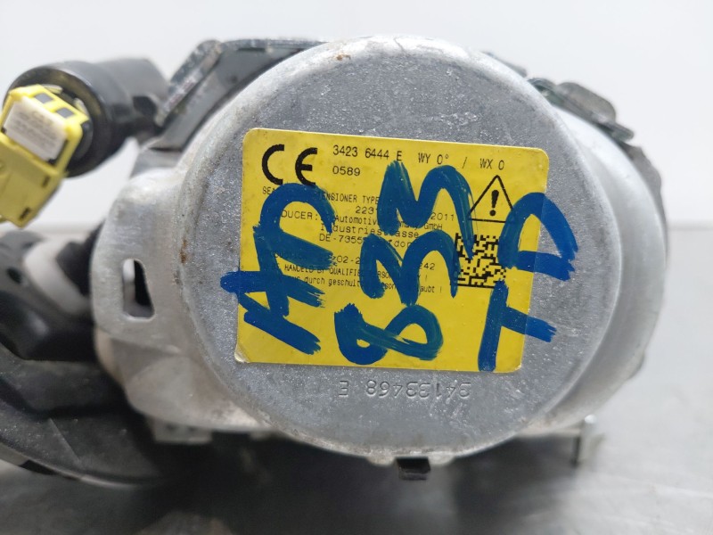 Recambio de cinturon seguridad trasero derecho para peugeot rifter active pack referencia OEM IAM   