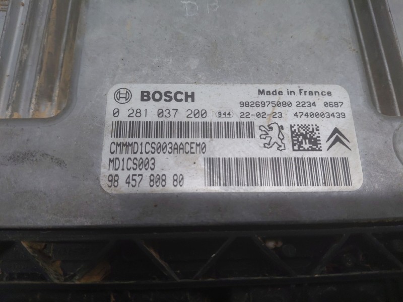 Recambio de centralita motor uce para peugeot rifter active pack referencia OEM IAM   