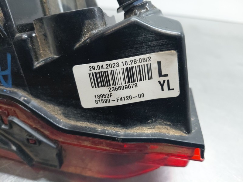 Recambio de piloto trasero izquierdo interior para toyota c-hr hybrid referencia OEM IAM 81591F4120  