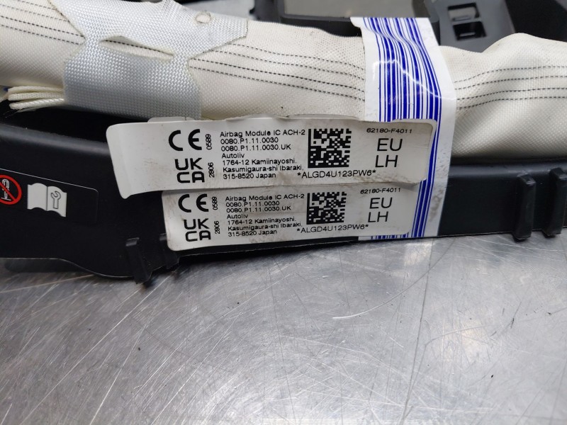 Recambio de airbag cortina delantero izquierdo para toyota c-hr hybrid referencia OEM IAM 62180F4011  