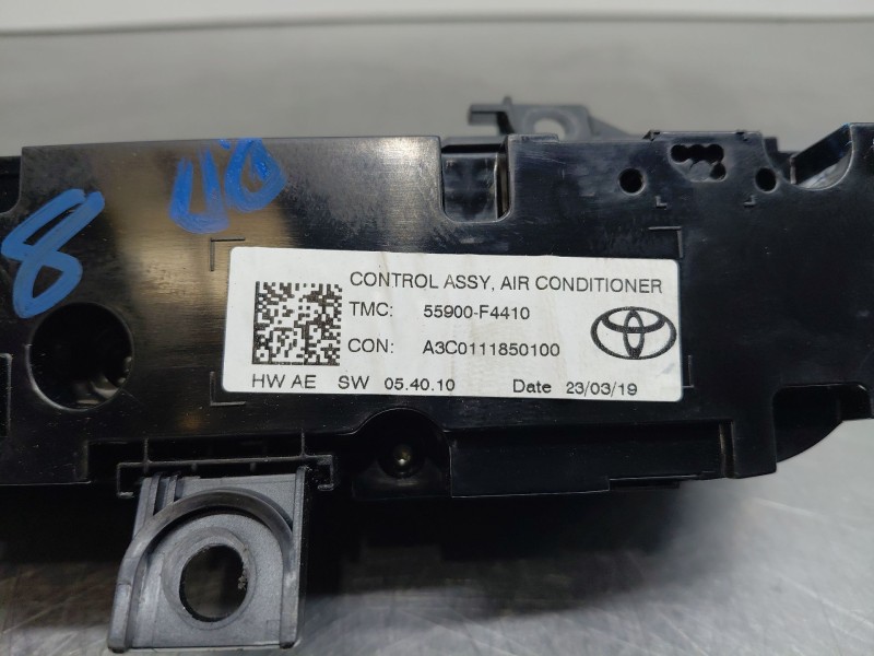 Recambio de mando climatizador para toyota c-hr hybrid referencia OEM IAM 55900F4410  